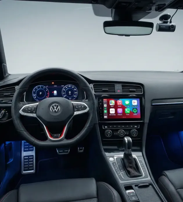 Installation sur une VW Golf 7