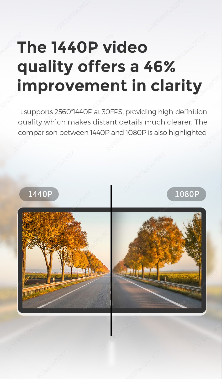 DuduAUTO 2K ADAS — Dashcam Sony IMX335 avec assistance à la conduite - Image 4