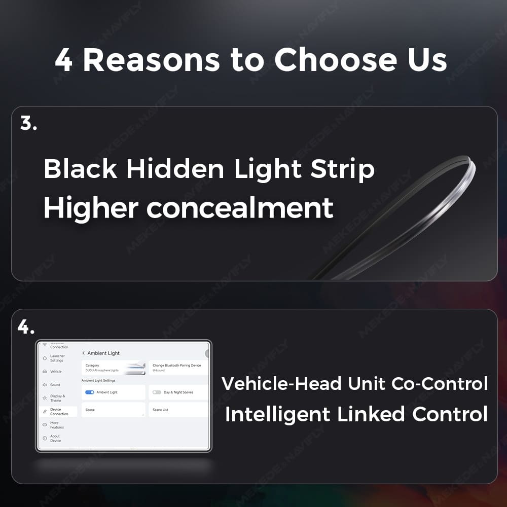 Kit d'éclairage d'ambiance DuduAUTO - Image 3