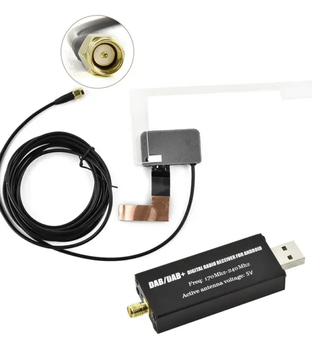 Antenne DAB+ MEKEDE — Kit USB pour écrans DuduAUTO