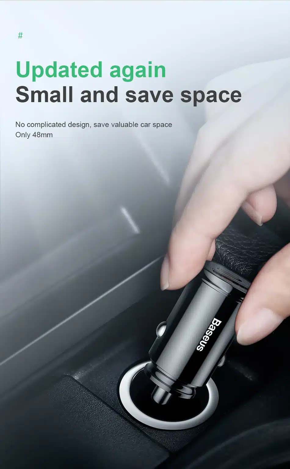 Chargeur rapide Baseus 30W - Image 2