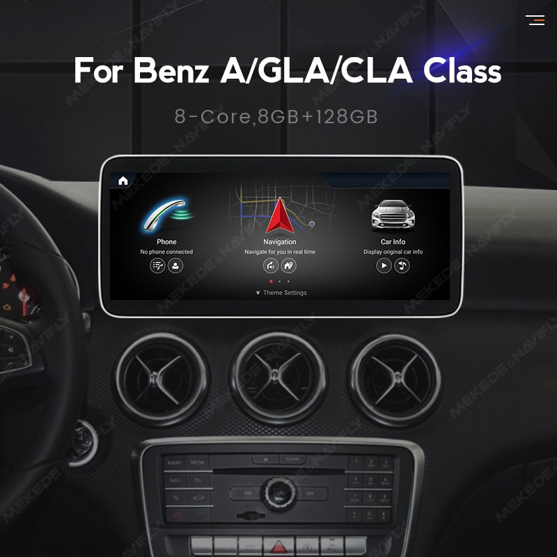 Ecran CarPlay pour Mercedes Classe A, GLA, CLA