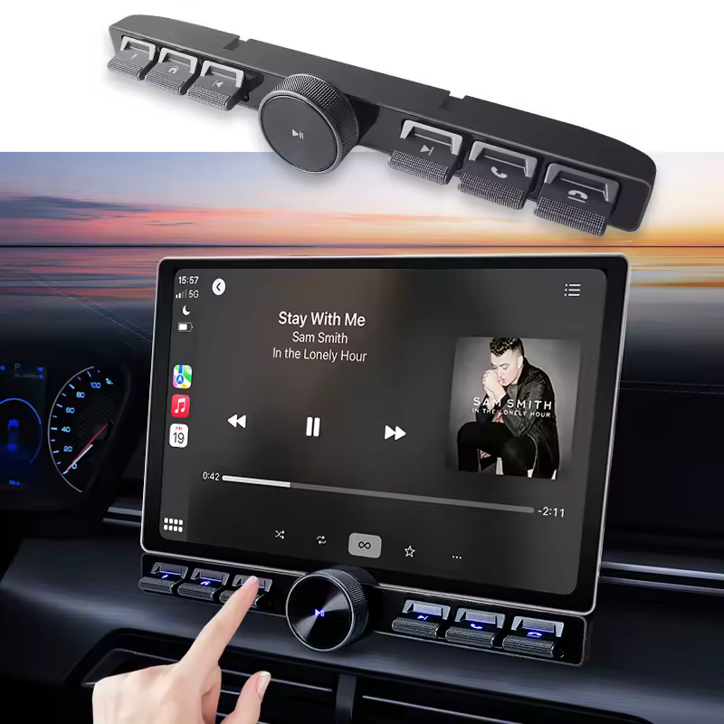 Barre de contrôle sans-fils pour autoradio aftermarket