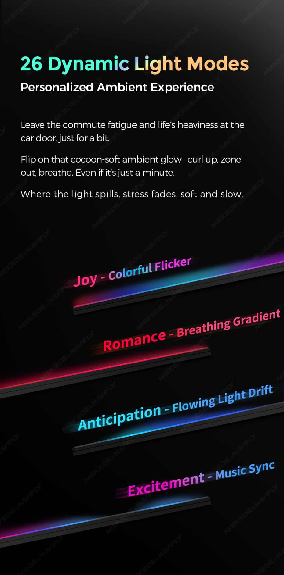 Kit d'éclairage d'ambiance DuduAUTO - Image 6