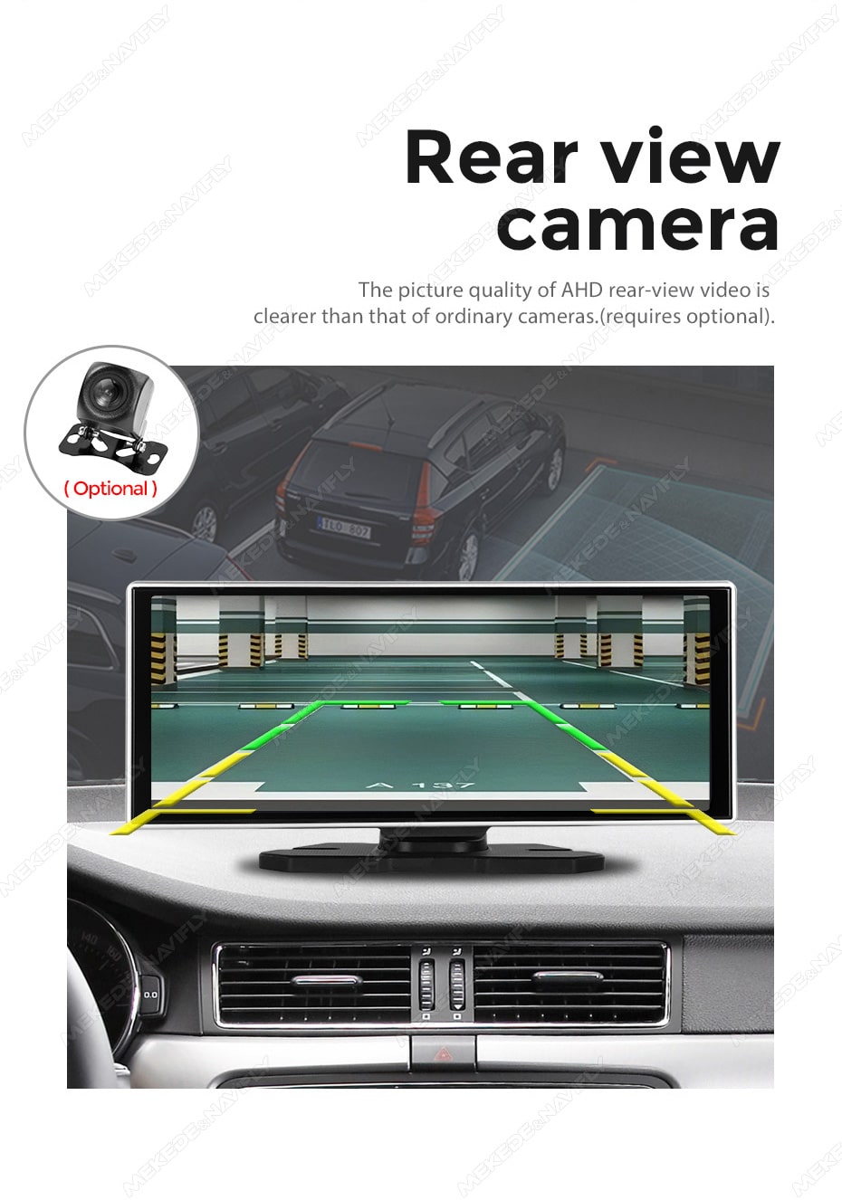 Ecran CarPlay amovible MEKEDE - Image 4