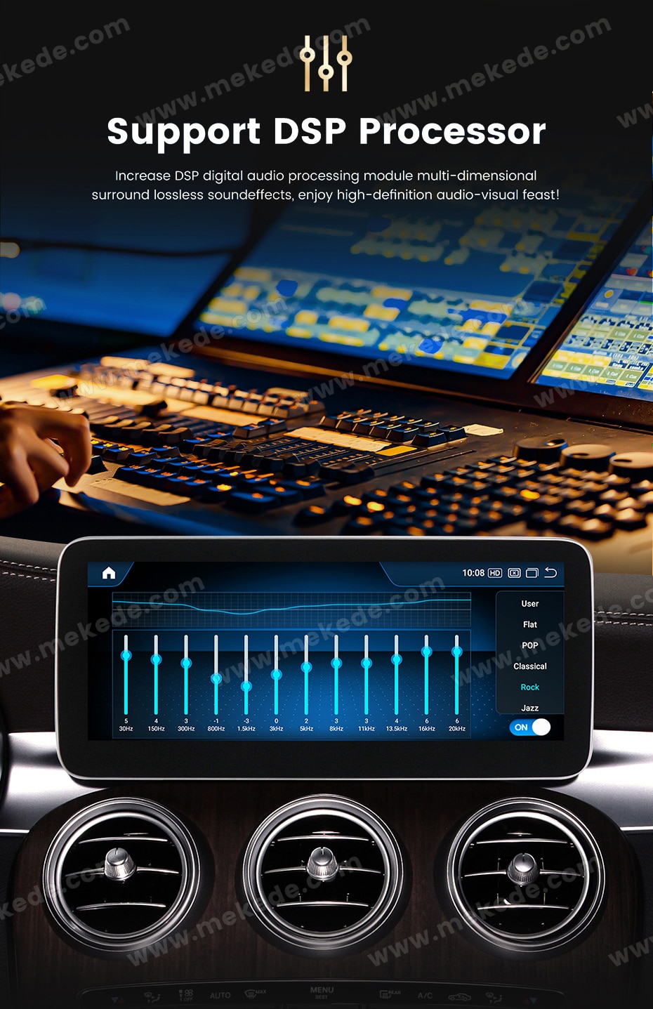 Ecran Android reconditionné pour Mercedes Classe A / CLA / GLA sous NTG 5 - Image 4