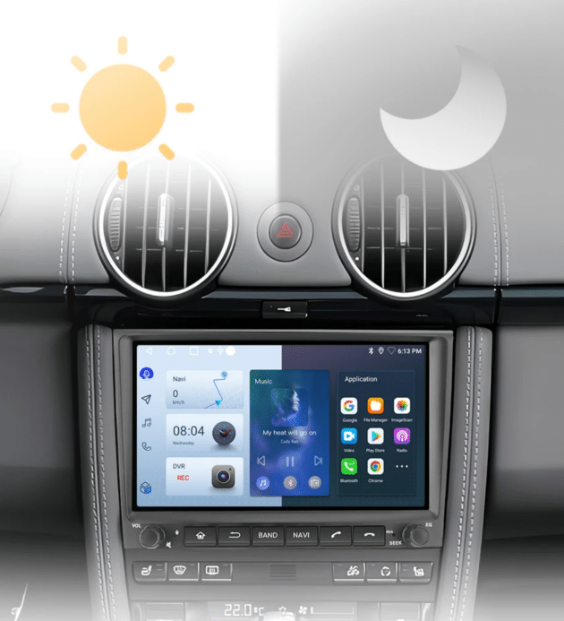 Autoradio pour Porsche avec systèmes CDR-24, CDR-30 et PCM-2