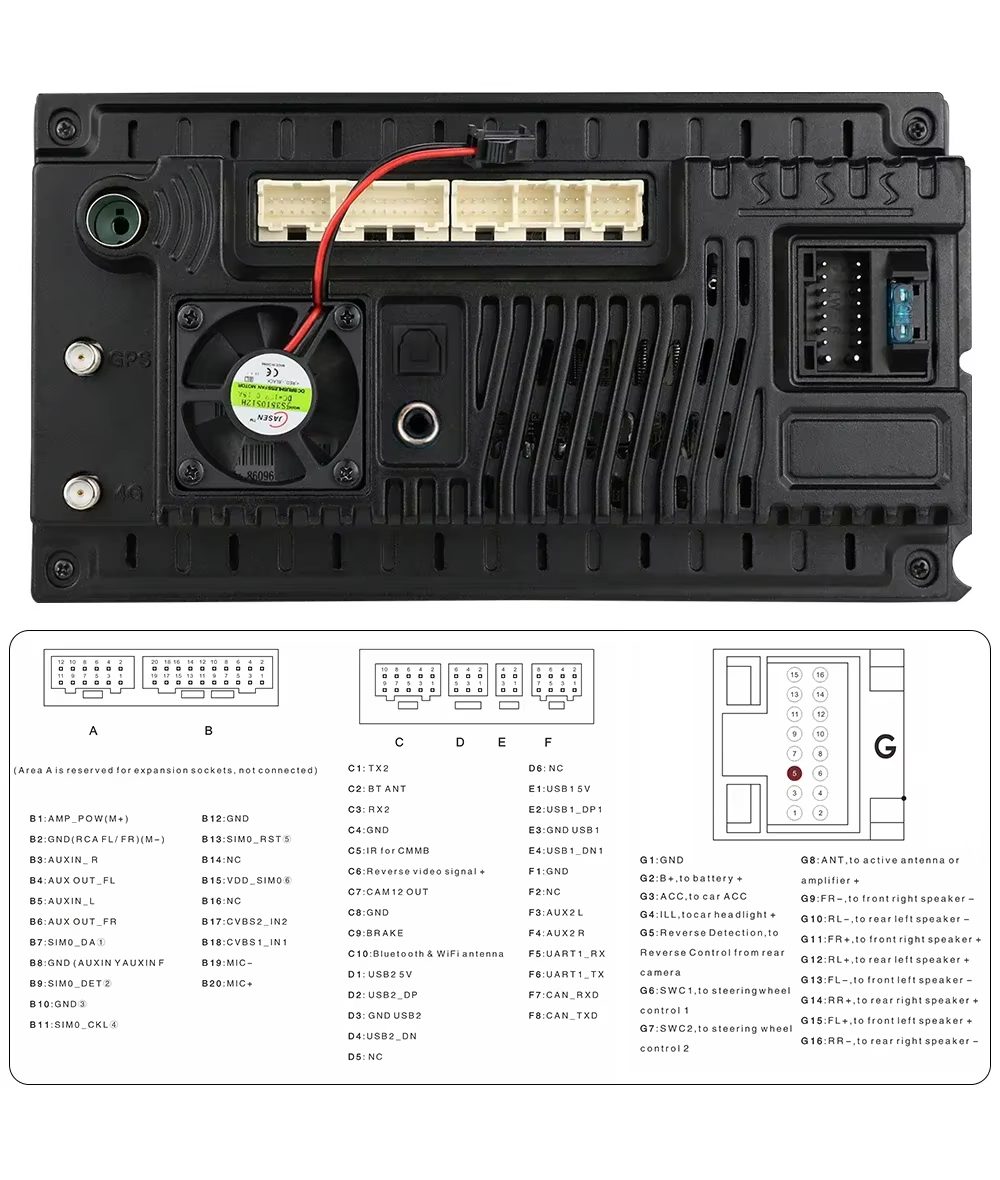 Ecran universel OSSURET S 7" 2DIN - Image 5